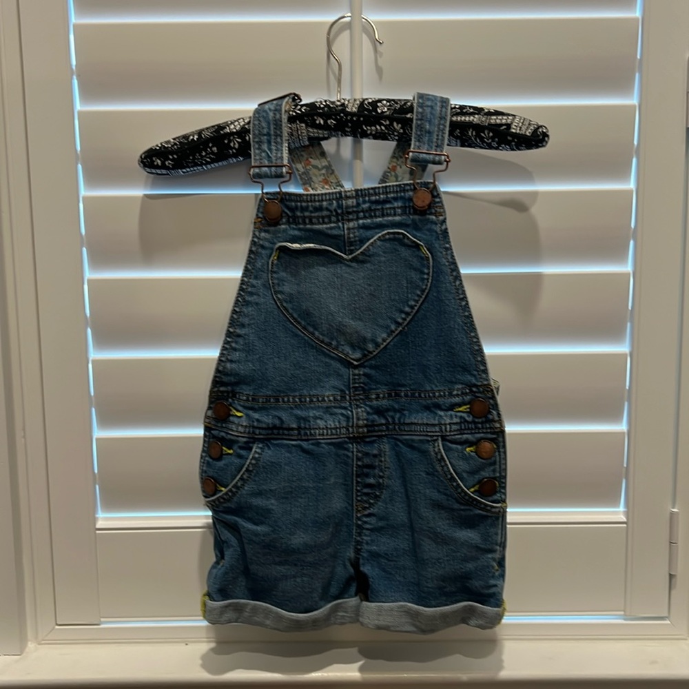 Mini Boden denim jumper
